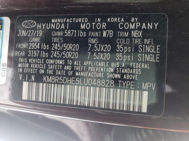 Photo 9 VIN: KM8R5DHE5LU048828 - HYUNDAI PALISADE L 