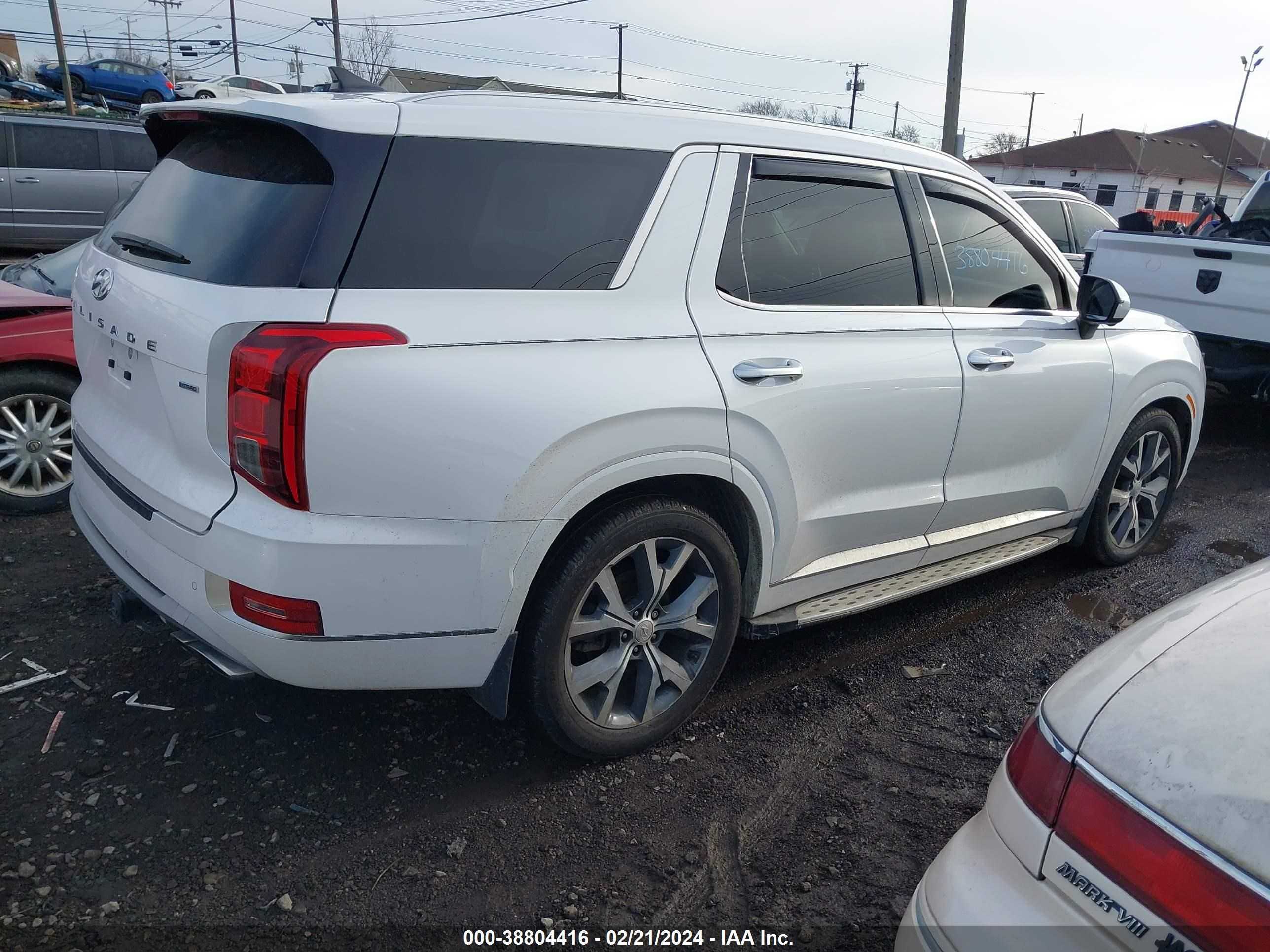 Photo 3 VIN: KM8R5DHE6MU254371 - HYUNDAI PALISADE 