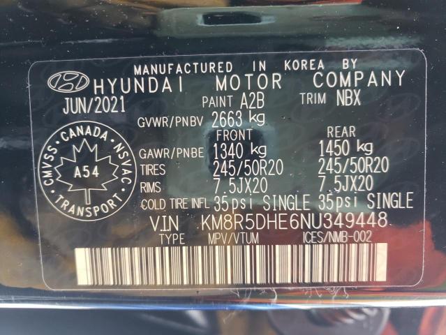 Photo 9 VIN: KM8R5DHE6NU349448 - HYUNDAI PALISADE L 