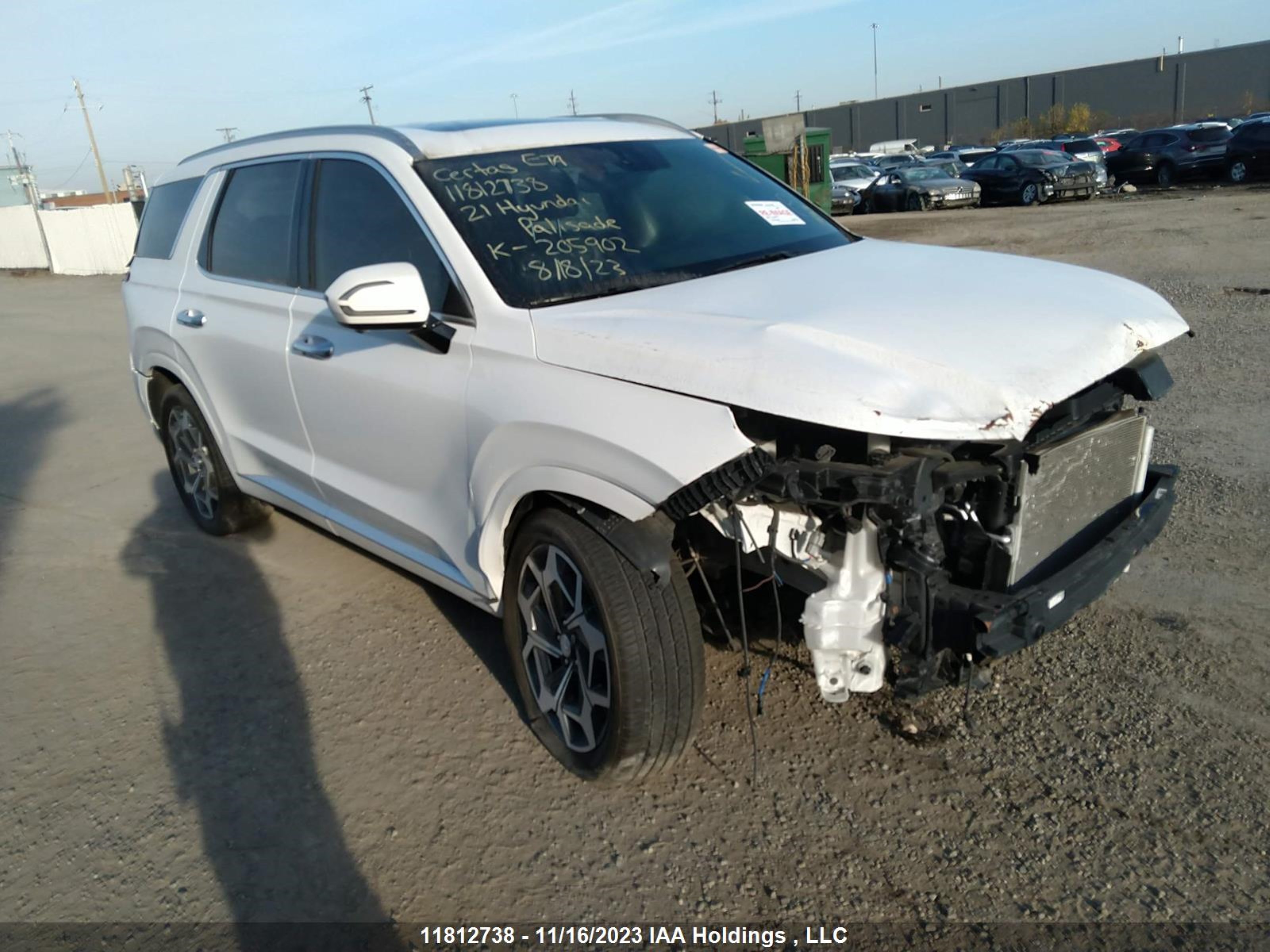 Photo 0 VIN: KM8R5DHE8MU205902 - HYUNDAI PALISADE 