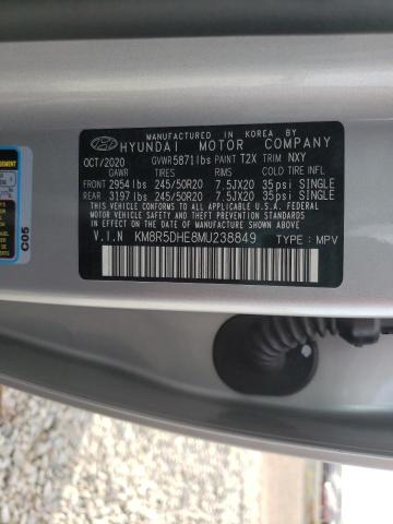 Photo 9 VIN: KM8R5DHE8MU238849 - HYUNDAI PALISADE L 