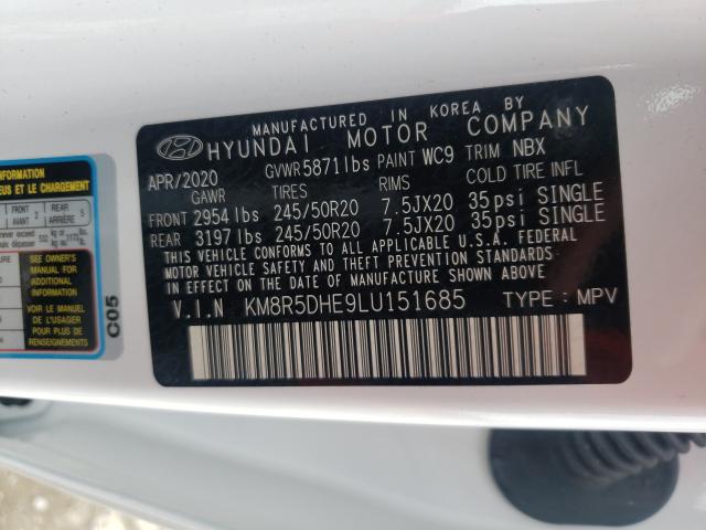 Photo 9 VIN: KM8R5DHE9LU151685 - HYUNDAI PALISADE 