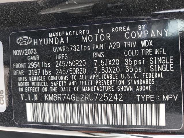 Photo 12 VIN: KM8R74GE2RU725242 - HYUNDAI PALISADE C 