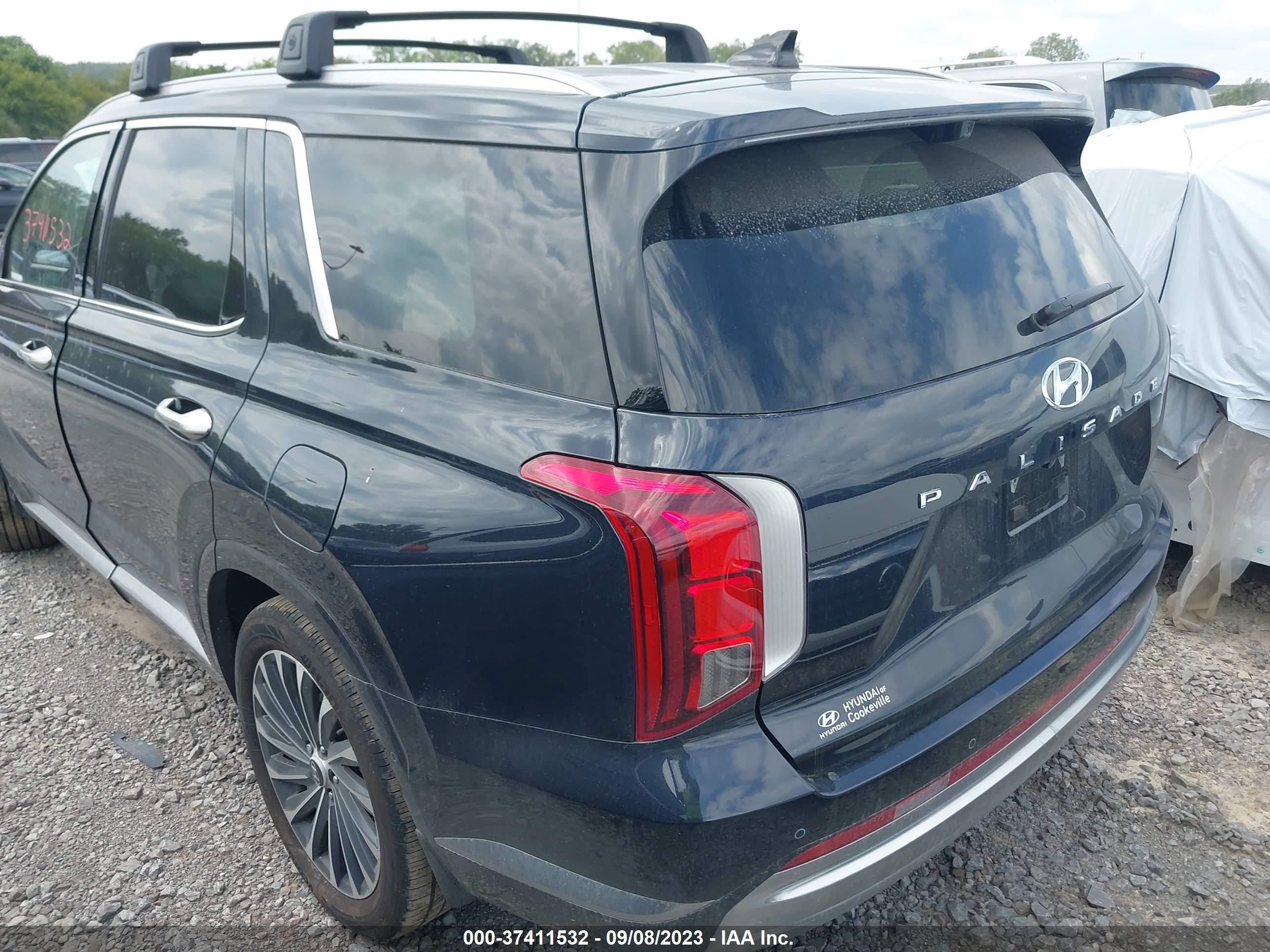 Photo 2 VIN: KM8R74GE8PU585162 - HYUNDAI PALISADE 