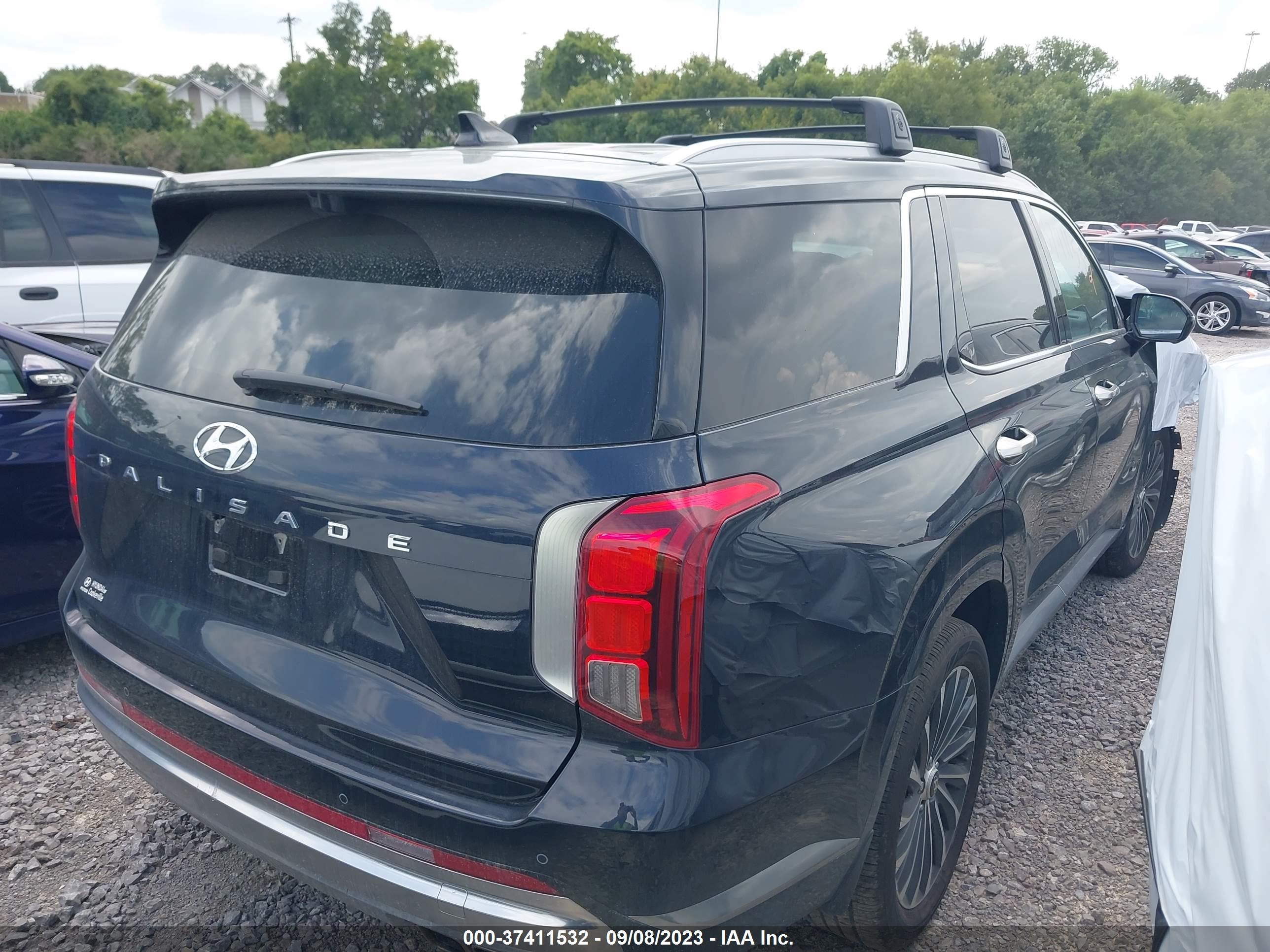 Photo 3 VIN: KM8R74GE8PU585162 - HYUNDAI PALISADE 