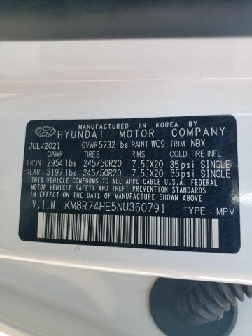 Photo 12 VIN: KM8R74HE5NU360791 - HYUNDAI PALISADE C 