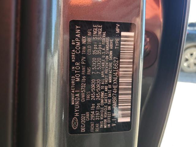 Photo 13 VIN: KM8R74HEXNU416627 - HYUNDAI PALISADE C 