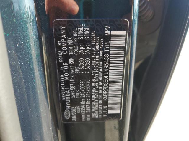 Photo 12 VIN: KM8R7DGE0PU495438 - HYUNDAI PALISADE C 