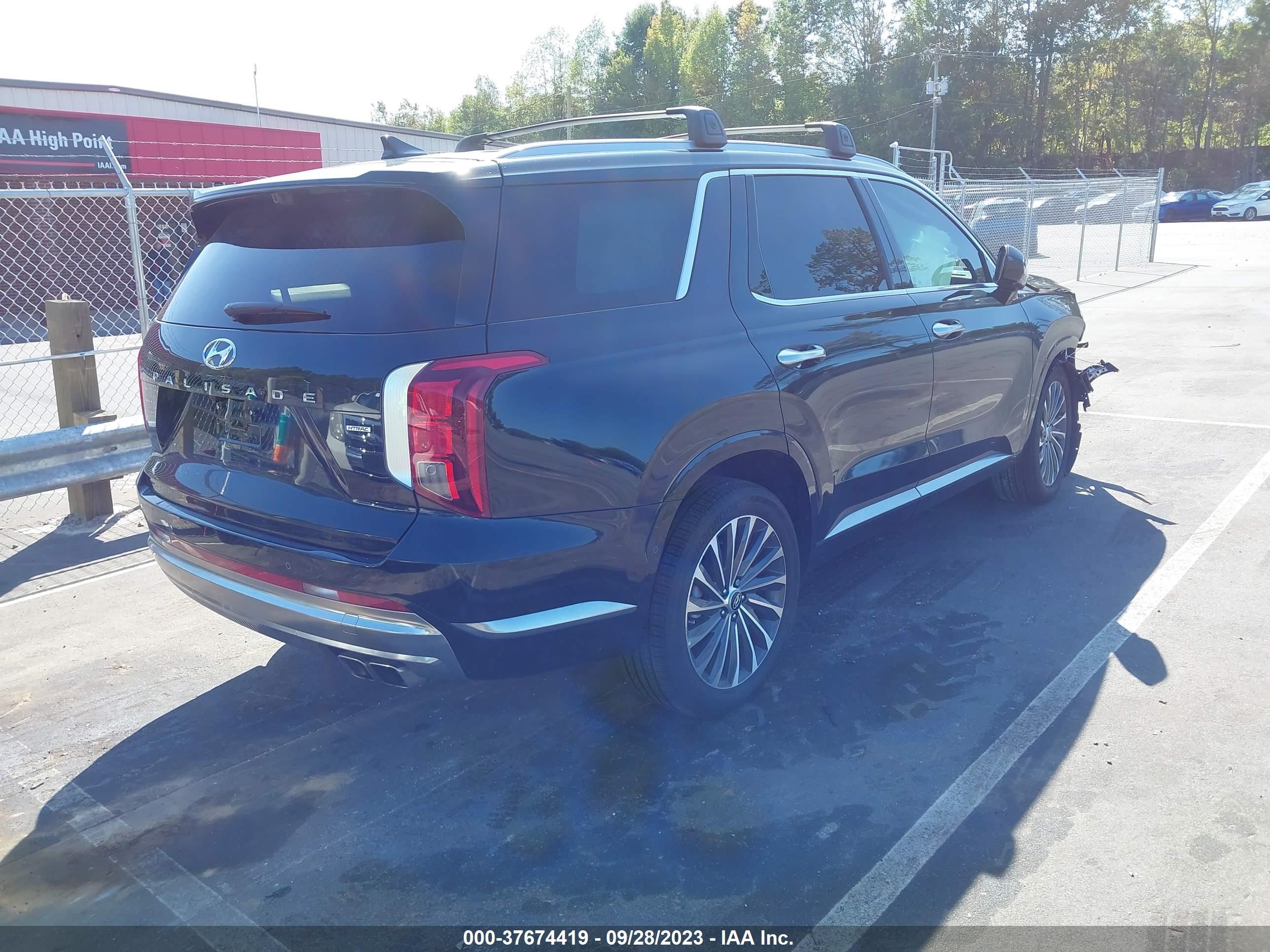 Photo 3 VIN: KM8R7DGE3PU595291 - HYUNDAI PALISADE 