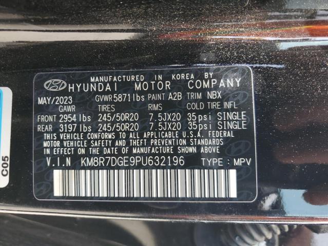 Photo 13 VIN: KM8R7DGE9PU632196 - HYUNDAI PALISADE C 