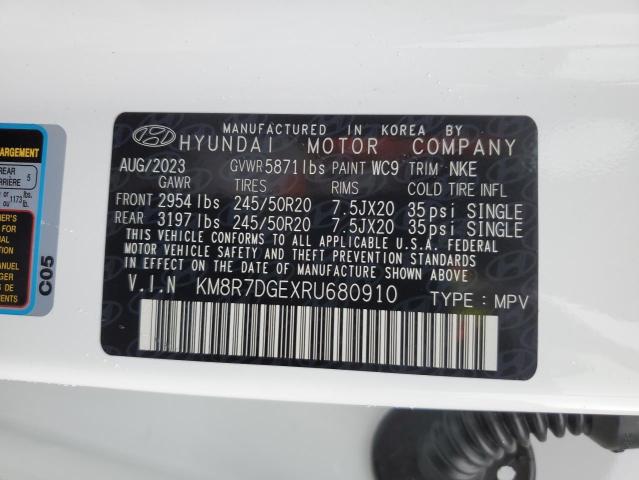 Photo 13 VIN: KM8R7DGEXRU680910 - HYUNDAI PALISADE 