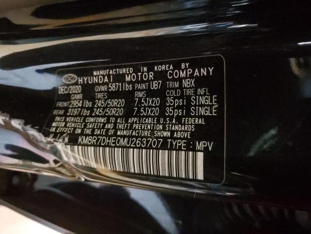 Photo 12 VIN: KM8R7DHE0MU263707 - HYUNDAI PALISADE C 