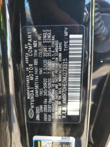 Photo 13 VIN: KM8R7DHE0MU273315 - HYUNDAI PALISADE C 