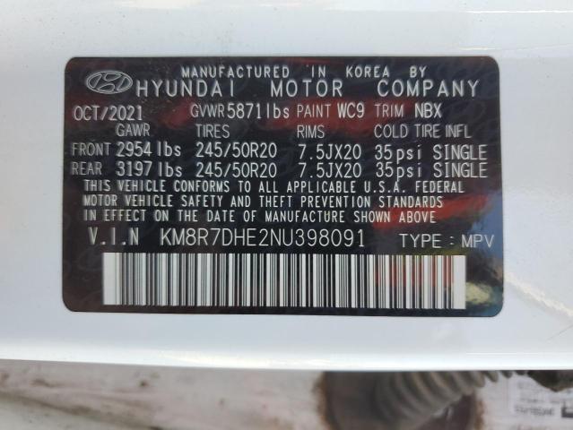 Photo 12 VIN: KM8R7DHE2NU398091 - HYUNDAI PALISADE C 