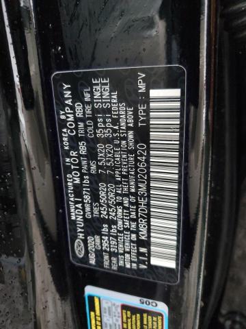 Photo 12 VIN: KM8R7DHE3MU206420 - HYUNDAI PALISADE 