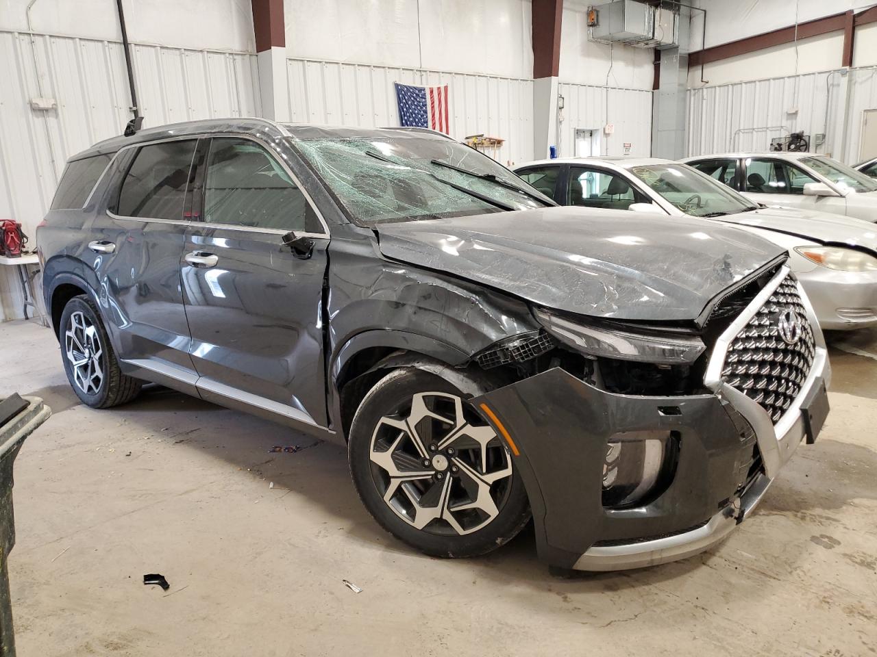 Photo 3 VIN: KM8R7DHE3MU246870 - HYUNDAI PALISADE 