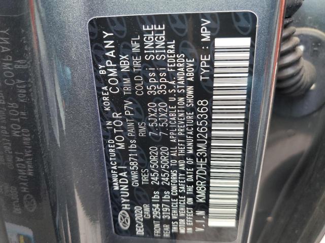 Photo 13 VIN: KM8R7DHE3MU265368 - HYUNDAI PALISADE 