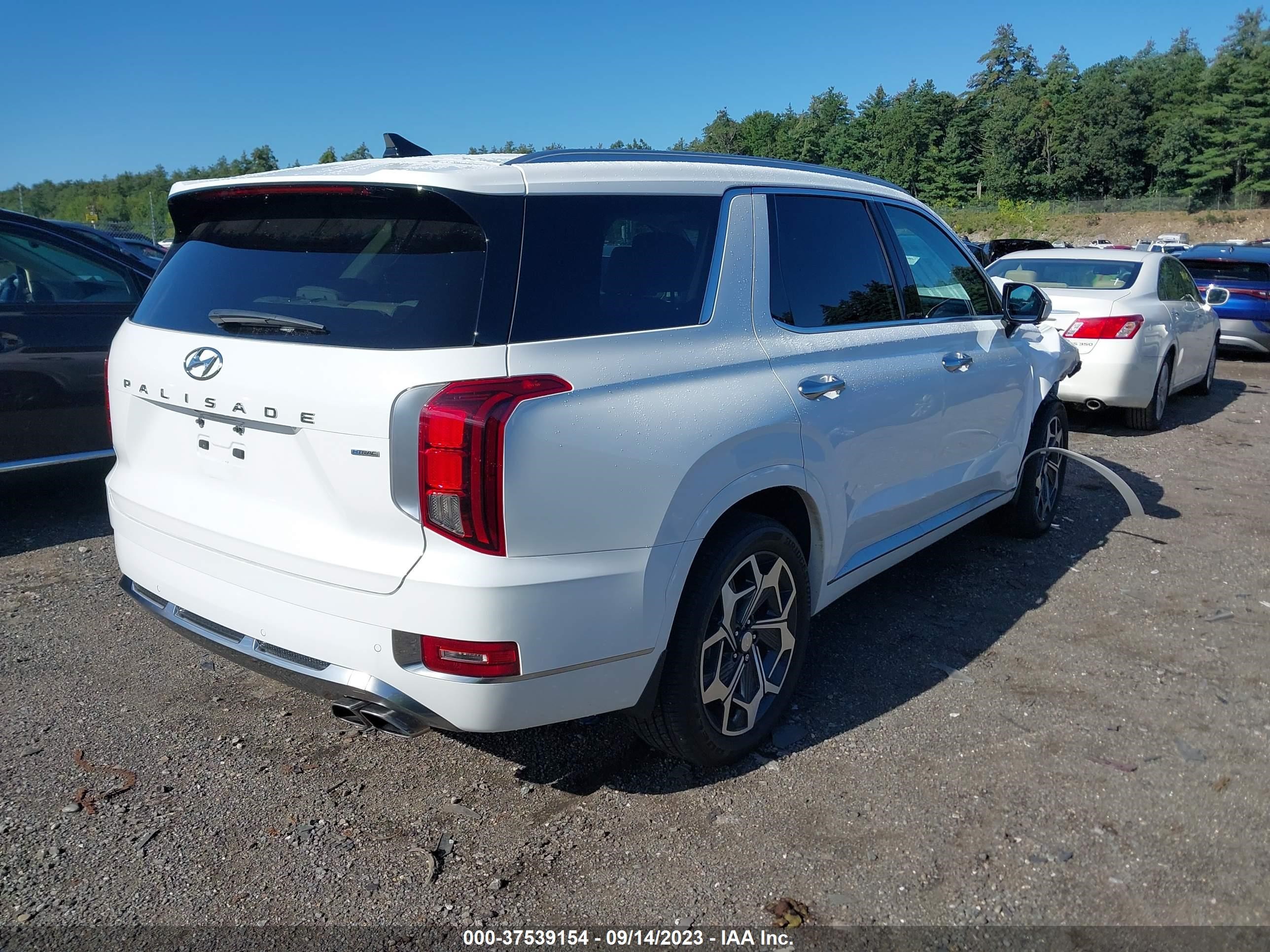 Photo 3 VIN: KM8R7DHE3NU456662 - HYUNDAI PALISADE 