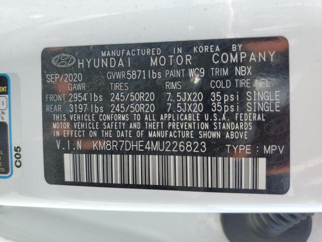 Photo 9 VIN: KM8R7DHE4MU226823 - HYUNDAI PALISADE C 