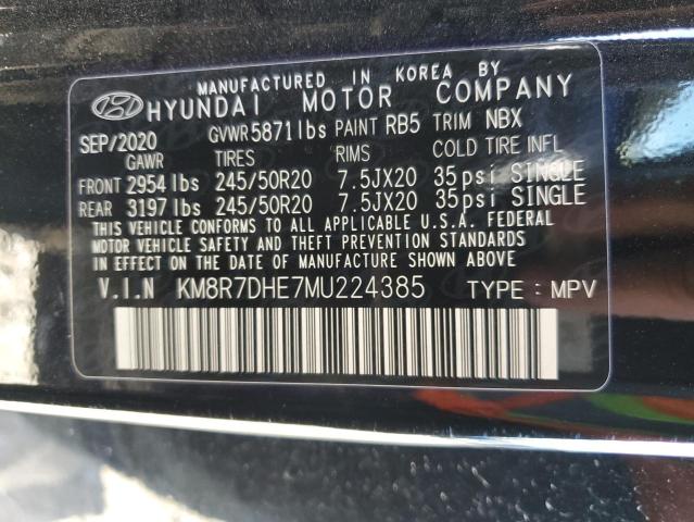 Photo 9 VIN: KM8R7DHE7MU224385 - HYUNDAI PALISADE C 