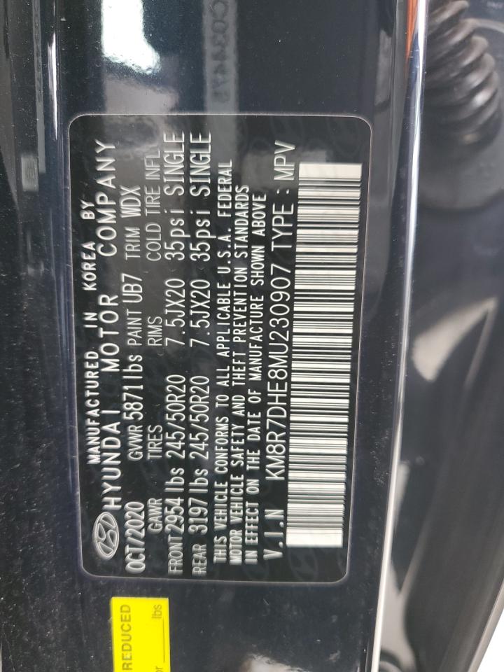 Photo 13 VIN: KM8R7DHE8MU230907 - HYUNDAI PALISADE 