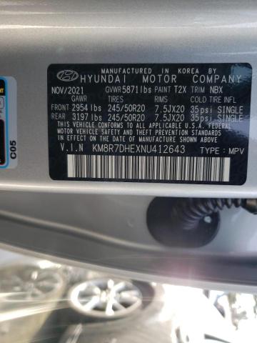 Photo 9 VIN: KM8R7DHEXNU412643 - HYUNDAI PALISADE C 