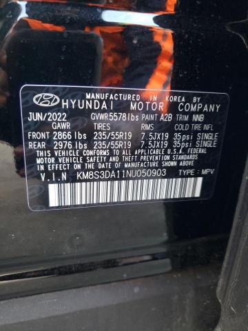 Photo 11 VIN: KM8S3DA11NU050903 - HYUNDAI SANTA FE 