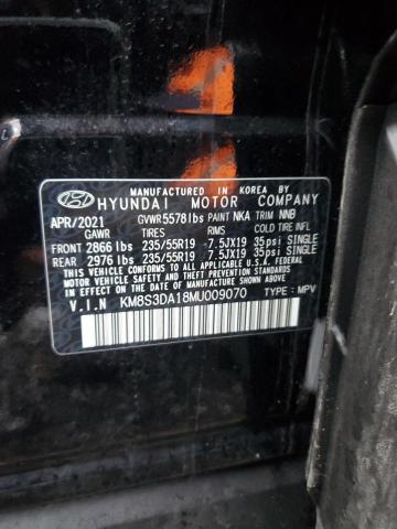 Photo 11 VIN: KM8S3DA18MU009070 - HYUNDAI SANTA FE S 