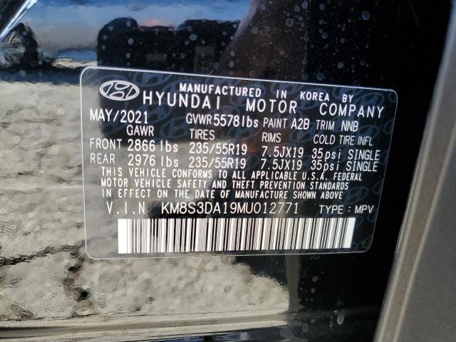 Photo 12 VIN: KM8S3DA19MU012771 - HYUNDAI SANTA FE S 