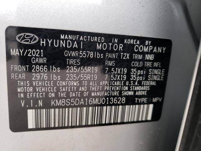 Photo 11 VIN: KM8S5DA16MU013628 - HYUNDAI SANTA FE L 