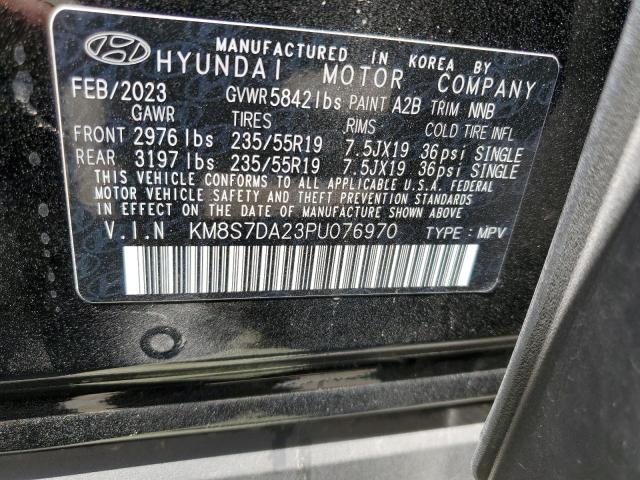 Photo 12 VIN: KM8S7DA23PU076970 - HYUNDAI SANTA FE L 