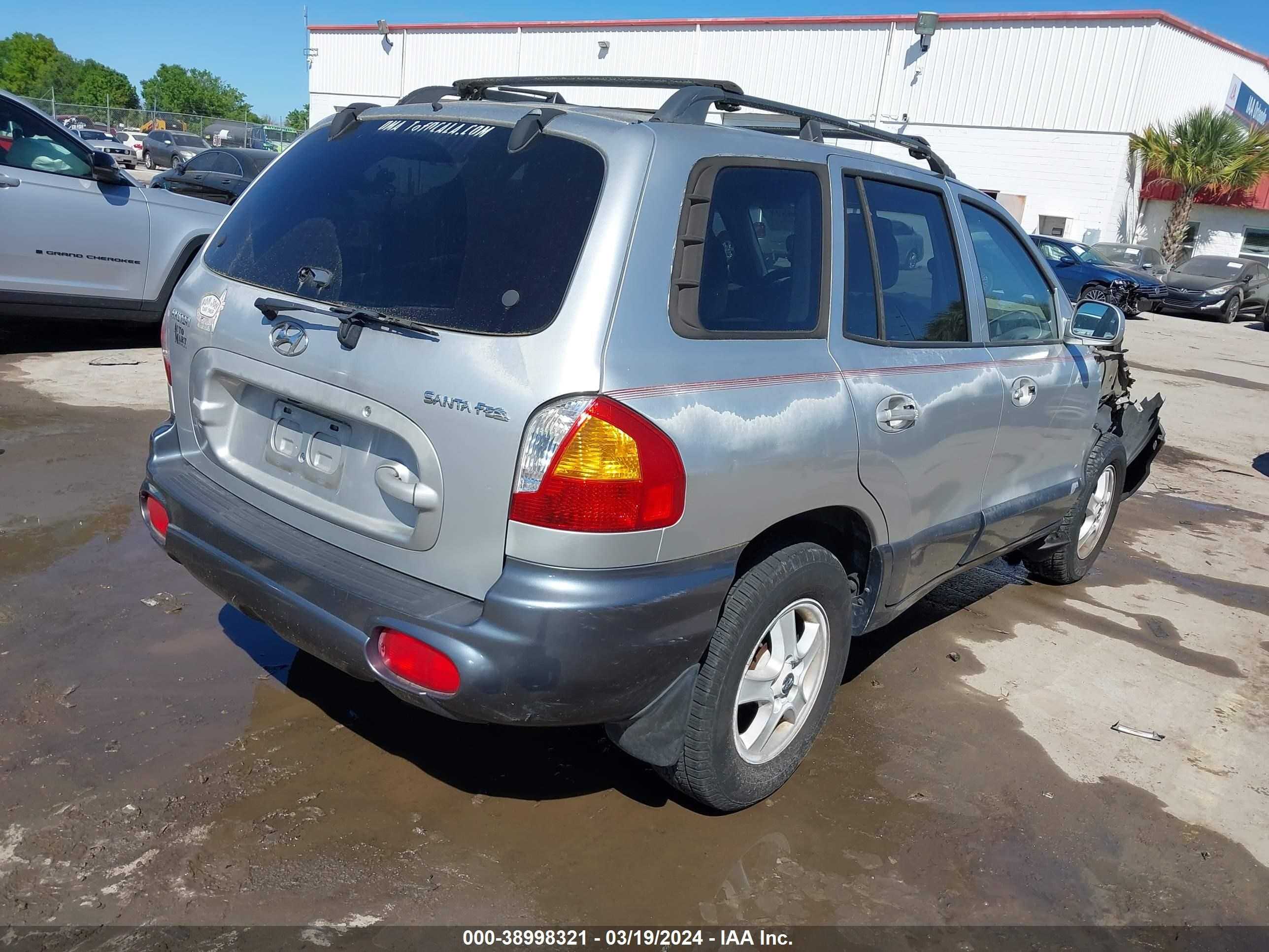 Photo 3 VIN: KM8SB12B04U805773 - HYUNDAI SANTA FE 