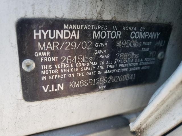 Photo 13 VIN: KM8SB12B92U269841 - HYUNDAI SANTA FE G 