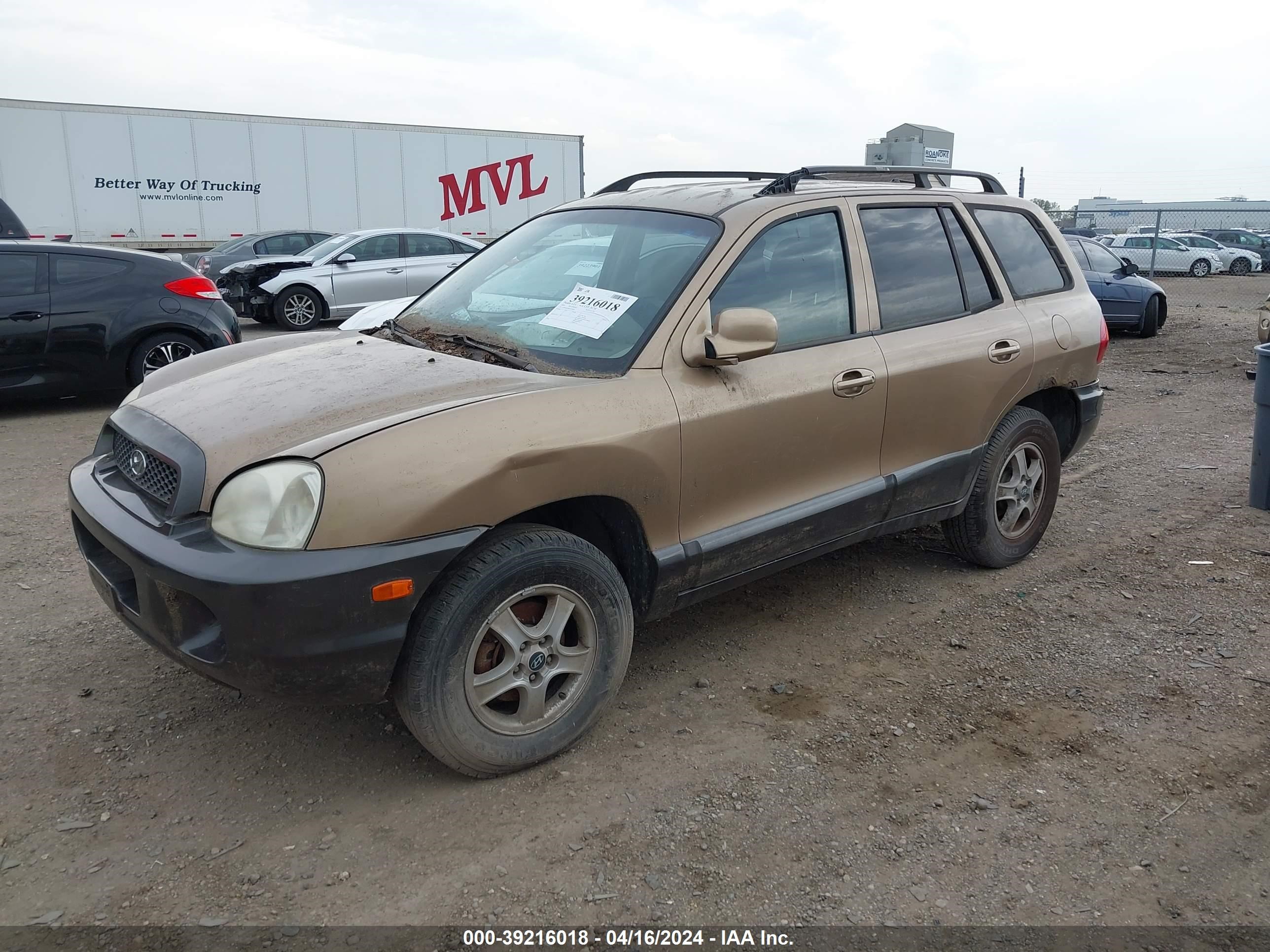 Photo 1 VIN: KM8SB12B94U829909 - HYUNDAI SANTA FE 