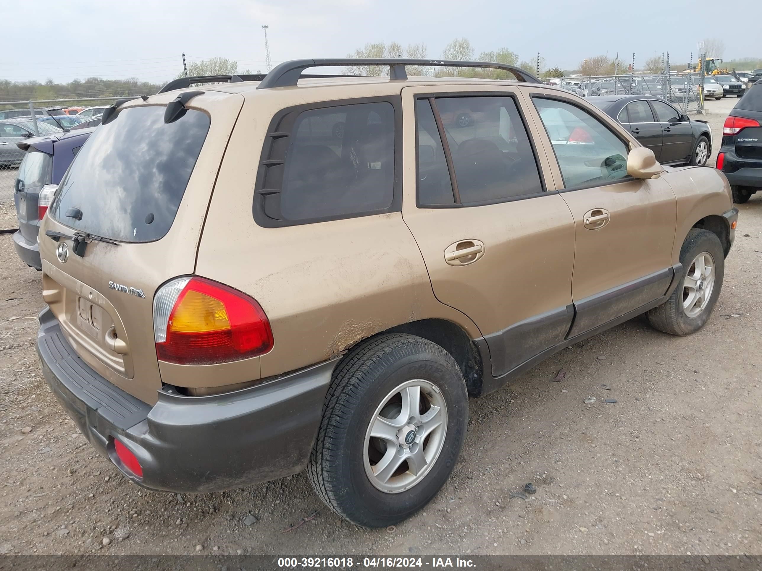 Photo 3 VIN: KM8SB12B94U829909 - HYUNDAI SANTA FE 