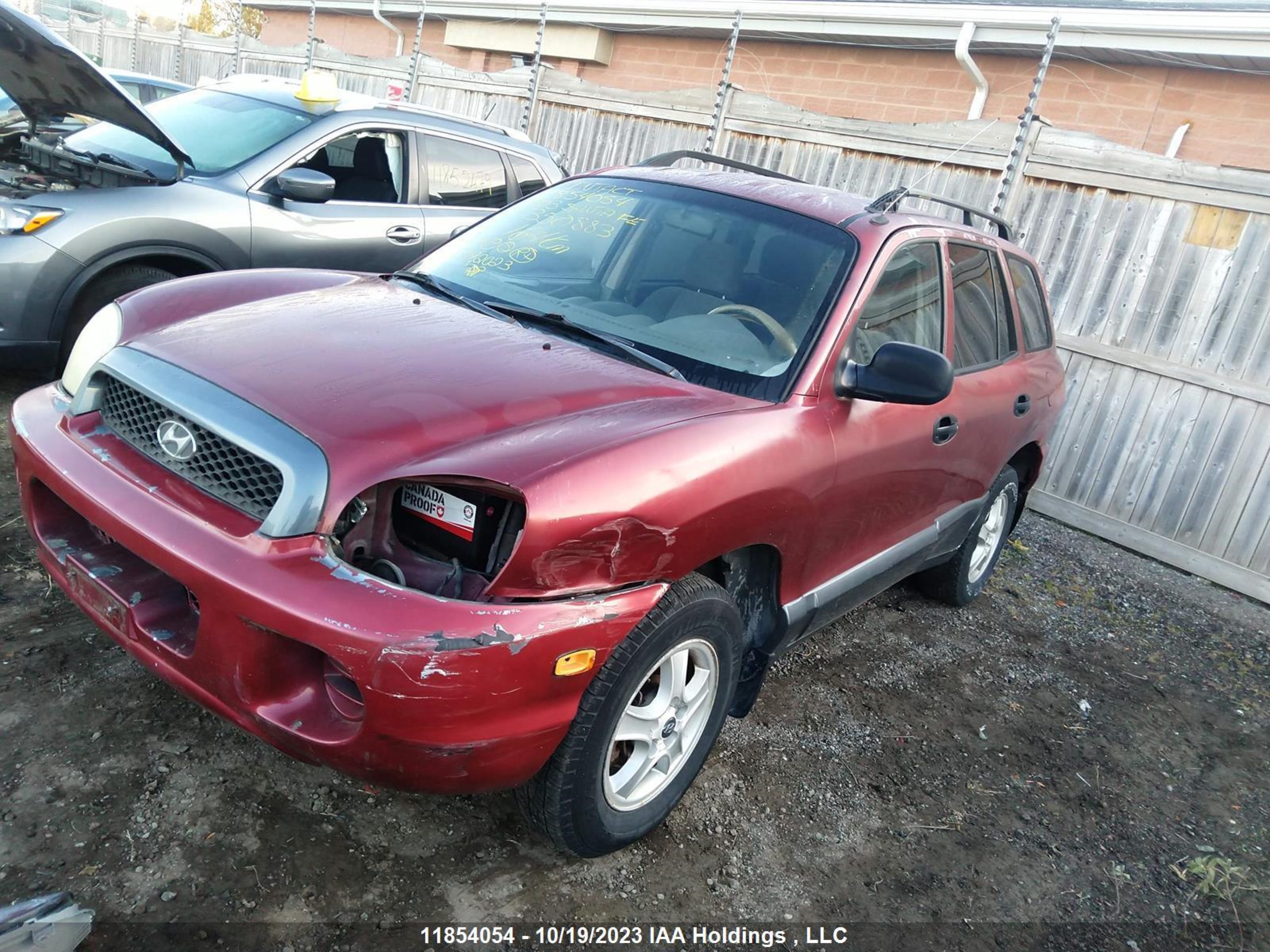 Photo 1 VIN: KM8SB73D83U350883 - HYUNDAI SANTA FE 