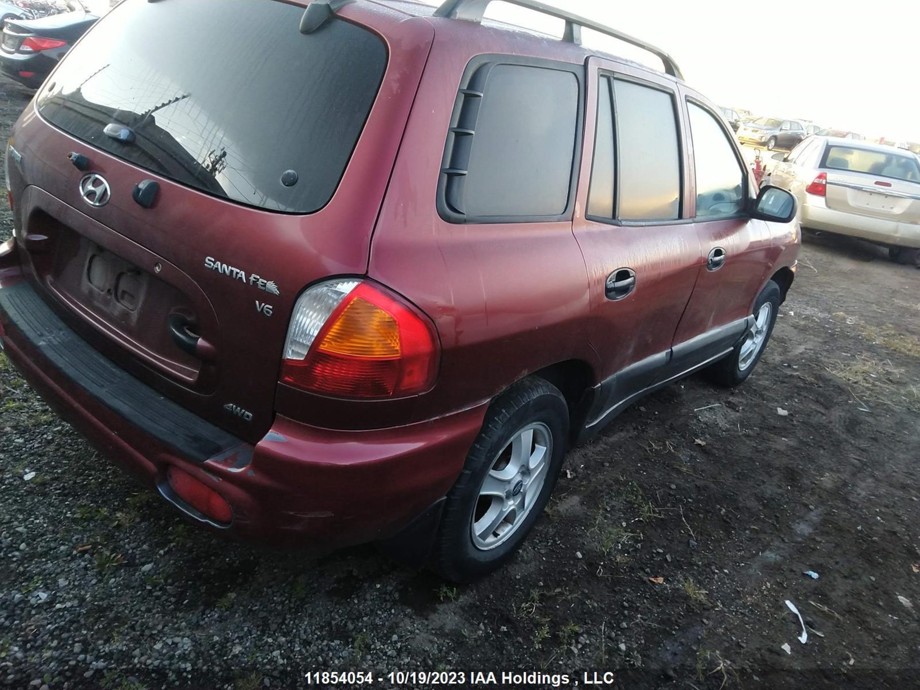 Photo 3 VIN: KM8SB73D83U350883 - HYUNDAI SANTA FE 