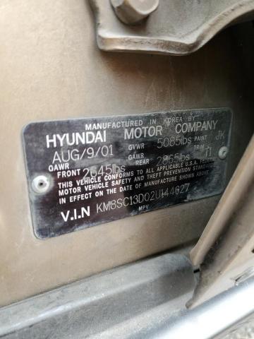 Photo 12 VIN: KM8SC13D02U144627 - HYUNDAI SANTA FE 