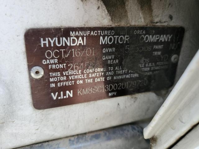 Photo 12 VIN: KM8SC13D02U179720 - HYUNDAI SANTA FE 