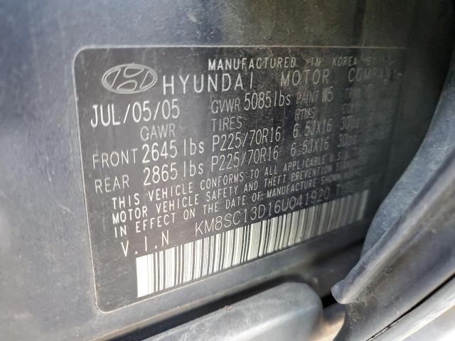 Photo 11 VIN: KM8SC13D16U041920 - HYUNDAI SANTA FE G 