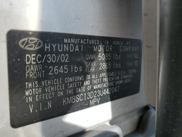 Photo 13 VIN: KM8SC13D23U442047 - HYUNDAI SANTA FE 