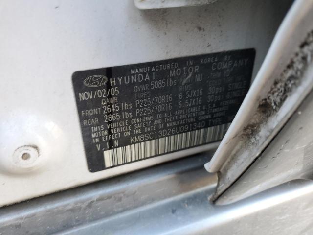 Photo 11 VIN: KM8SC13D26U091340 - HYUNDAI SANTA FE 