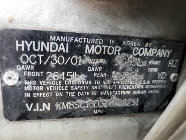 Photo 13 VIN: KM8SC13D32U188251 - HYUNDAI SANTA FE 