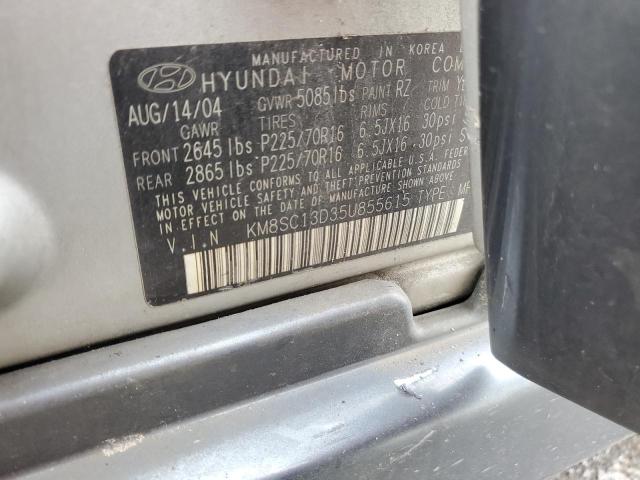 Photo 12 VIN: KM8SC13D35U855615 - HYUNDAI SANTA FE G 