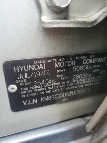 Photo 12 VIN: KM8SC13D52U136829 - HYUNDAI SANTA FE 