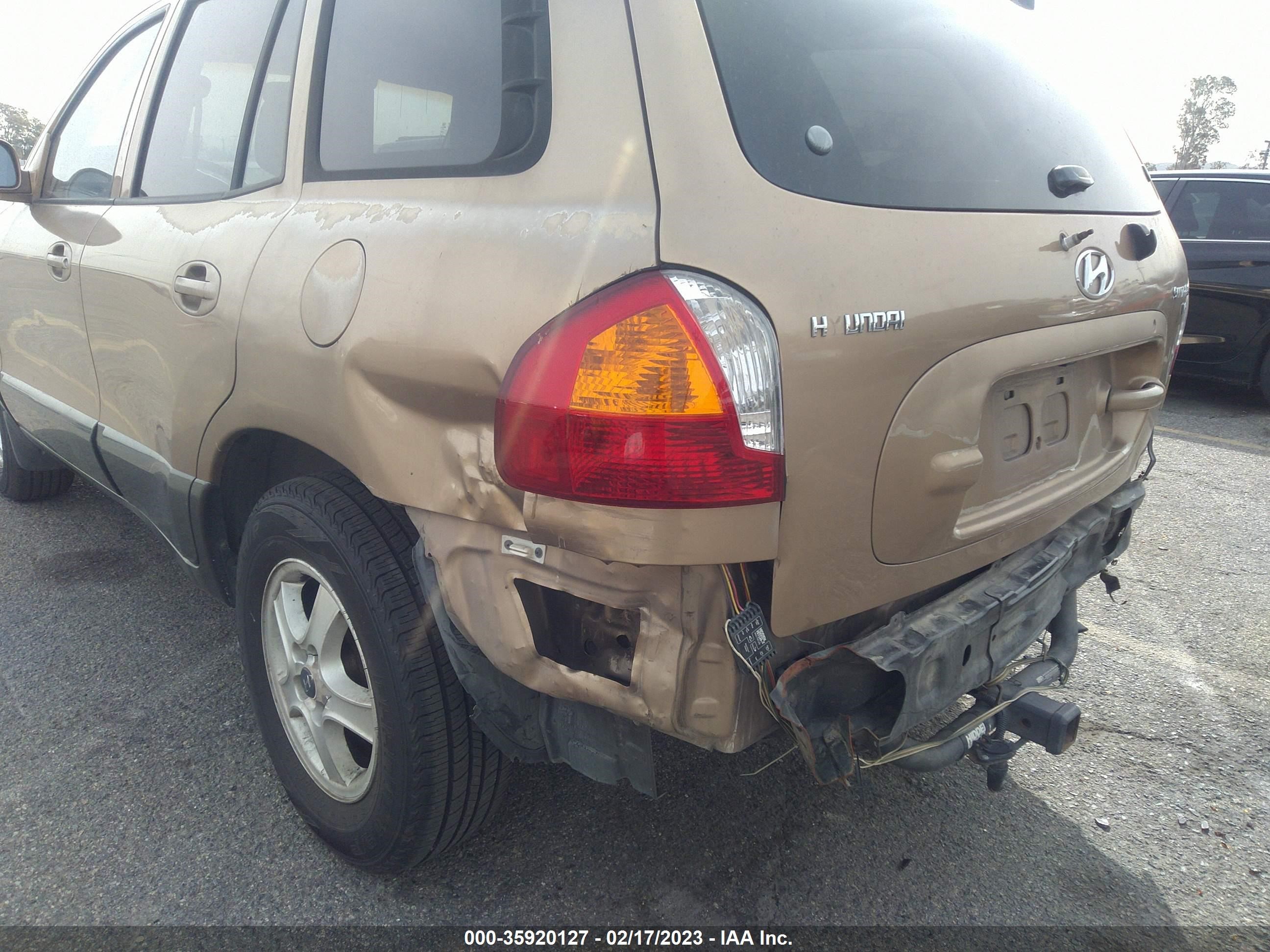 Photo 5 VIN: KM8SC13D53U383172 - HYUNDAI SANTA FE 