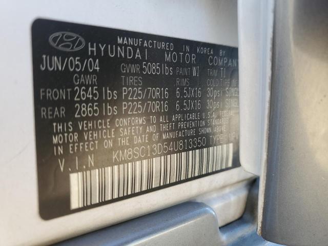 Photo 12 VIN: KM8SC13D54U813350 - HYUNDAI SANTA FE G 