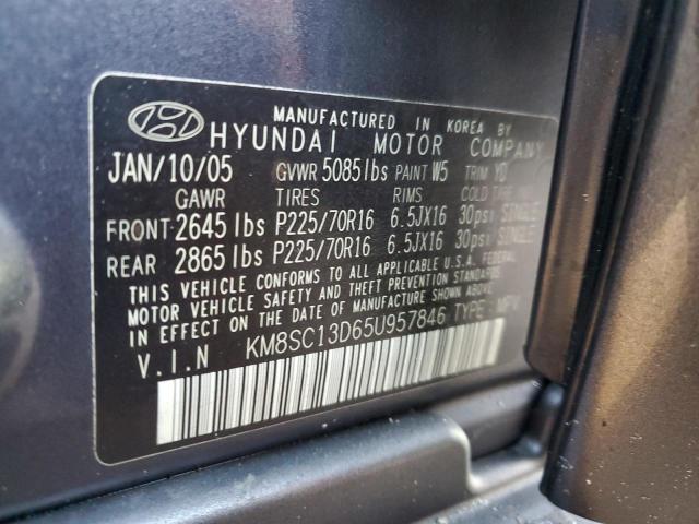 Photo 12 VIN: KM8SC13D65U957846 - HYUNDAI SANTA FE G 