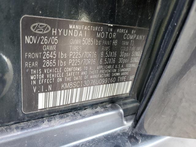 Photo 11 VIN: KM8SC13D76U099160 - HYUNDAI SANTA FE 