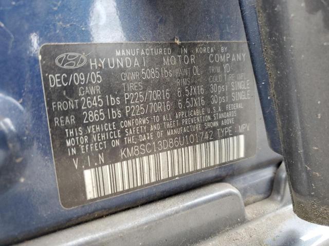 Photo 12 VIN: KM8SC13D86U101742 - HYUNDAI SANTA FE G 